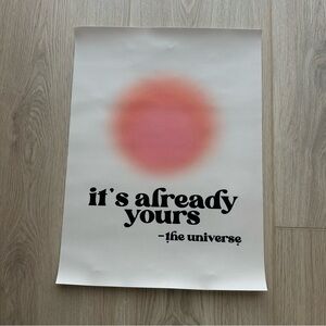 Universe Canvas Art Print Poster